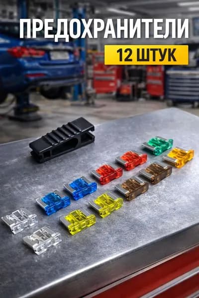 OEM Предохранители автомобильные, 12 шт., арт. H1344-12sht