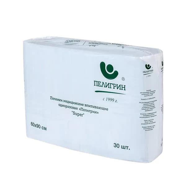Пеленки Пелигрин Super 60х90 см, 30шт.