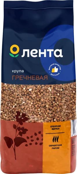 Крупа гречневая ЛЕНТА, 1кг
