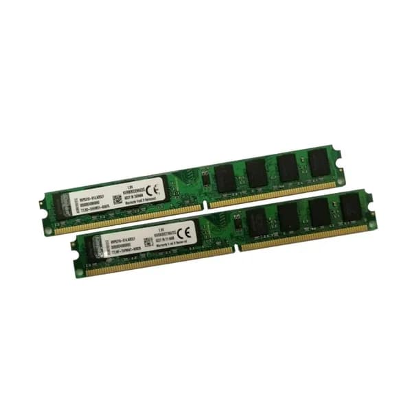 Оперативная память DDR2, 800 МГц, 2 x 2 ГБ (King KVR800D2N6/2G 99P5316-014.A00LF (Kit 2x2Gb))