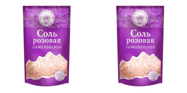 Волшебное дерево Соль розовая Гималайская мелкая, 350 г, 2 шт