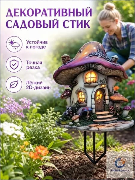 Фигурка садовая