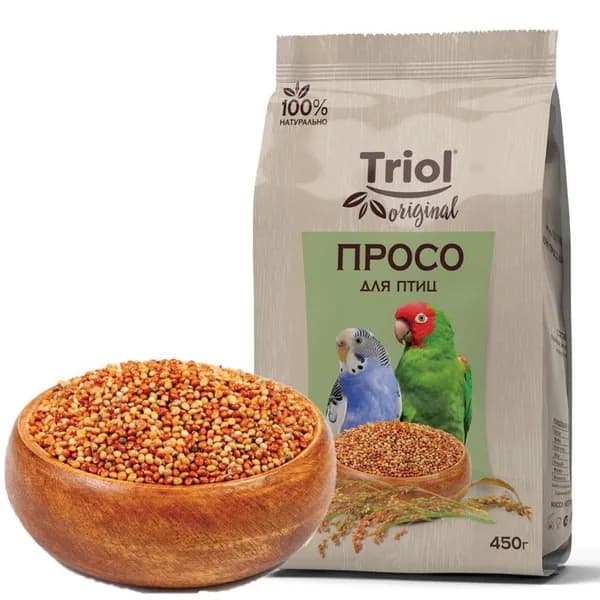 Корм Triol Original просо для птиц, 450г