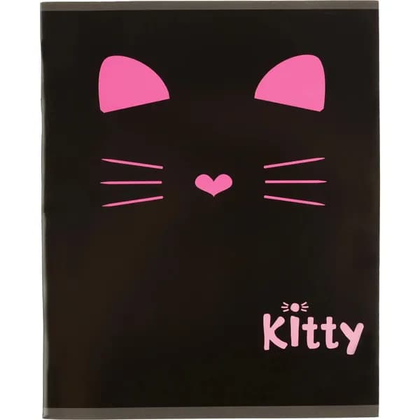 Комус Класс Тетрадь общая "Kitty" А5, клетка, 48 листов