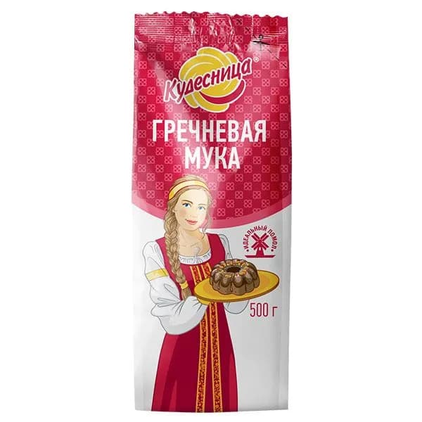 Кудесница Мука гречневая, 500 г