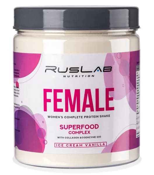 FEMALE-протеин белковый коктейль для похудения (700 гр),черная смородина