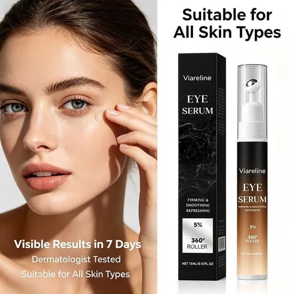 Антивозрастная сыворотка для глаз с пептидами 10 мл Vegan Collagen Eye Serum 15 ml