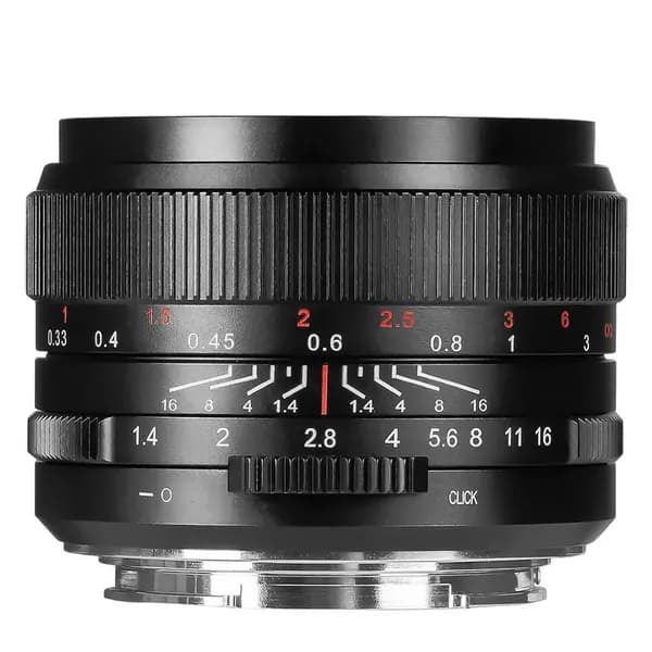 Объектив 7Artisans 35mm F1.4 Mark III E-mount Чёрный