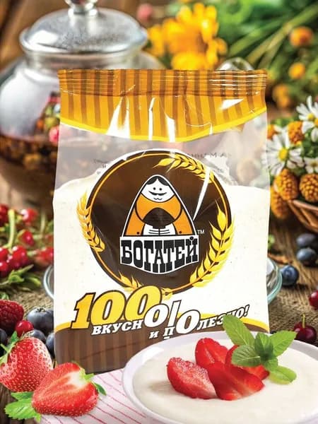 Крупа манная БОГАТЕЙ, 600г