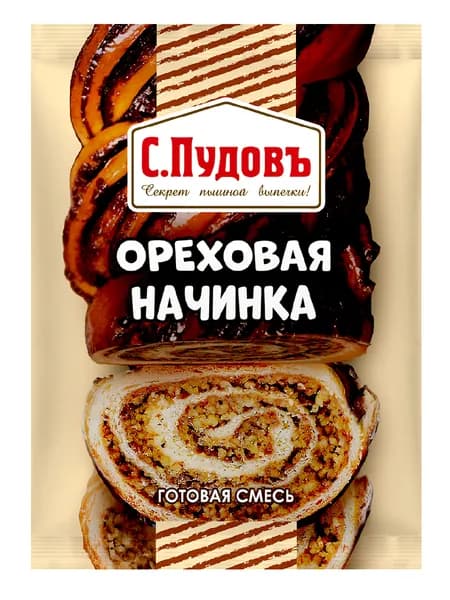 Ореховая начинка С.Пудовъ, 100 г