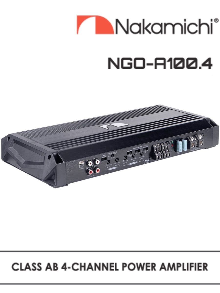 Nakamichi Усилитель автомобильный, каналы: 4