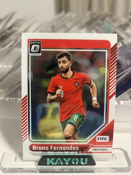 Футбольная карта Panini Donruss Optic 2024-25 Бруно Фернандеш, Португалия