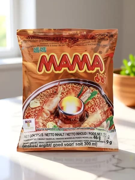 Лапша МАМА Том Ям с кремовым вкусом, 55г