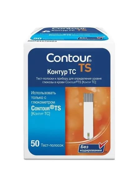 Тест-полоски "Контур ТС" (Contour) (50 шт. в уп.)