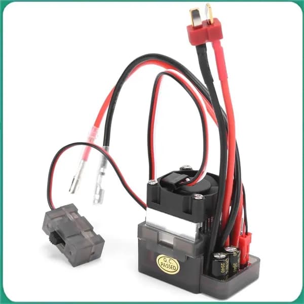 Электронный регулятор 320A Brush ESC, двунаправленный, с защитой и охлаждением для моделей автомобиля и корабля