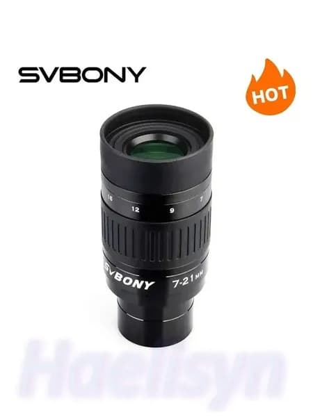SV135 Окуляр Zoom 1.25", 7-21мм, для телескопа