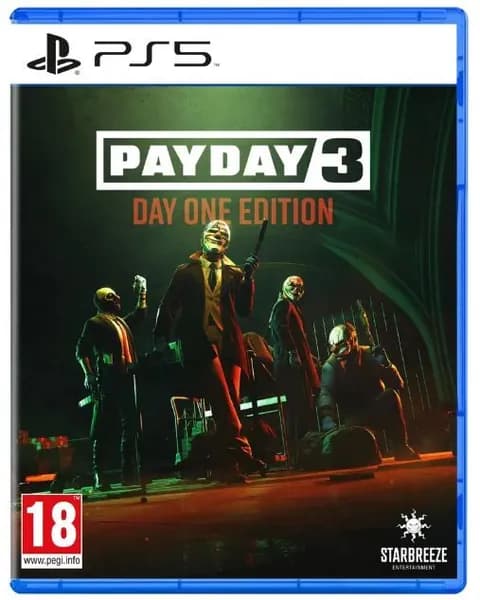 Игра Pay Day 3 Day one edition (PlayStation 5, Русские субтитры)