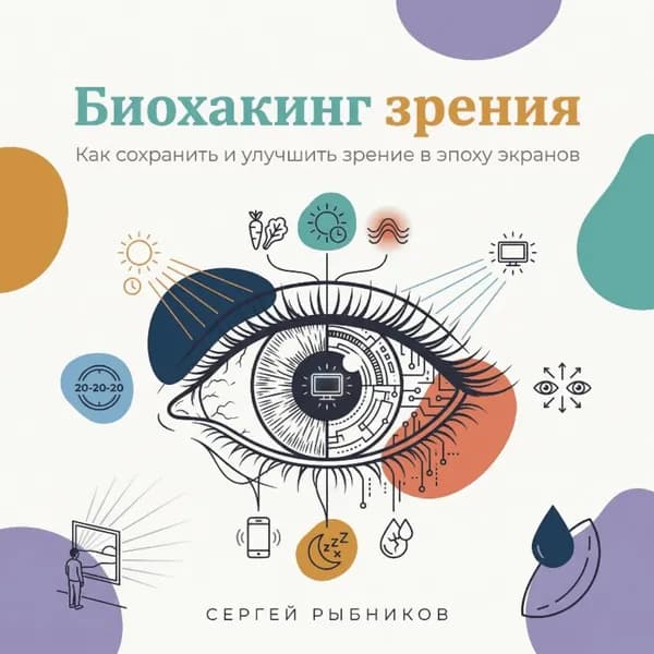 Биохакинг зрения: Как сохранить и улучшить зрение в эпоху экранов | Рыбников Сергей | Электронная аудиокнига