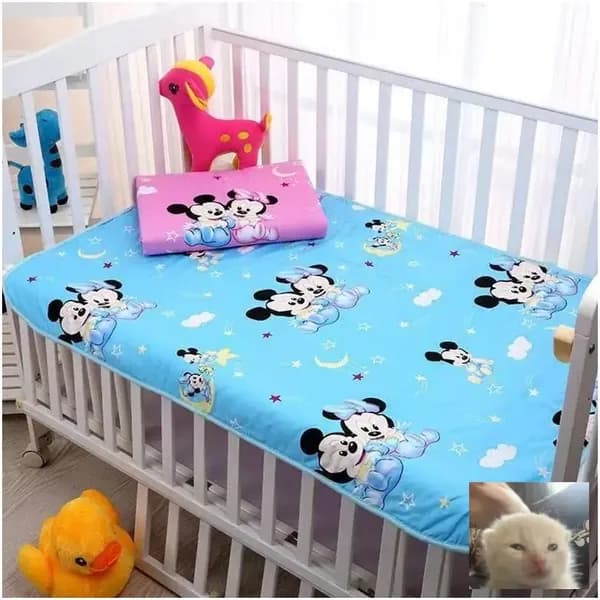 Качественный детский коврик для пеленания, 50x70 см, многоразовая влагонепроницаемая прокладка