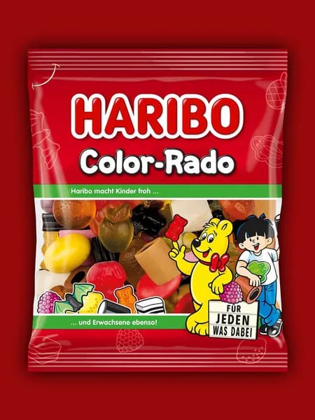 Лакричный мармелад HARIBO Color-Rado (Колор Радо) 175г Германия