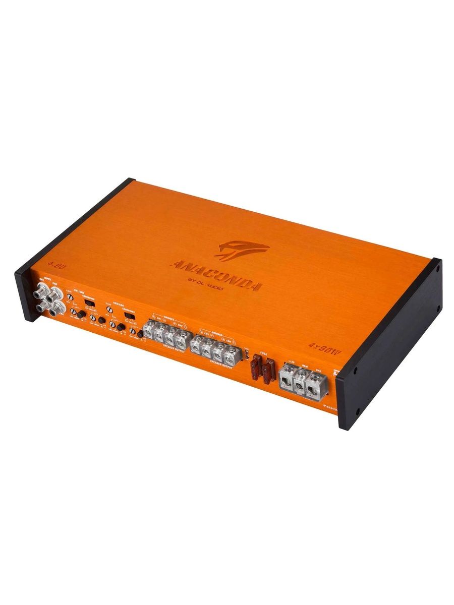 Автомобильный SQ усилитель DL Audio Anaconda 4.90 / 4 канала / 90W