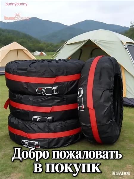 Чехол для хранения колес, диаметр до 13-18"