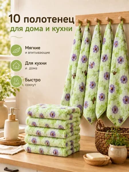 Тряпка, 10 шт