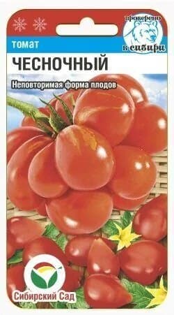 Томат Чесночный / 20 шт / Семена экзотических помидоров!