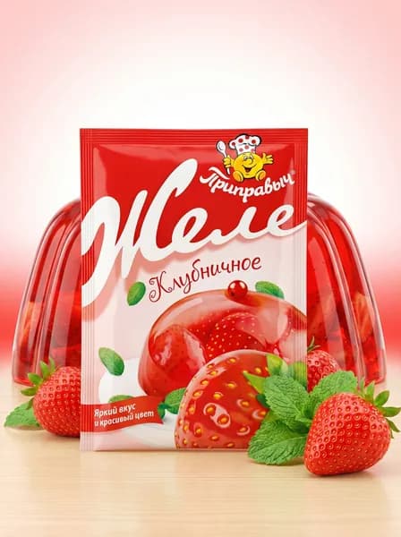 Желе Клубника