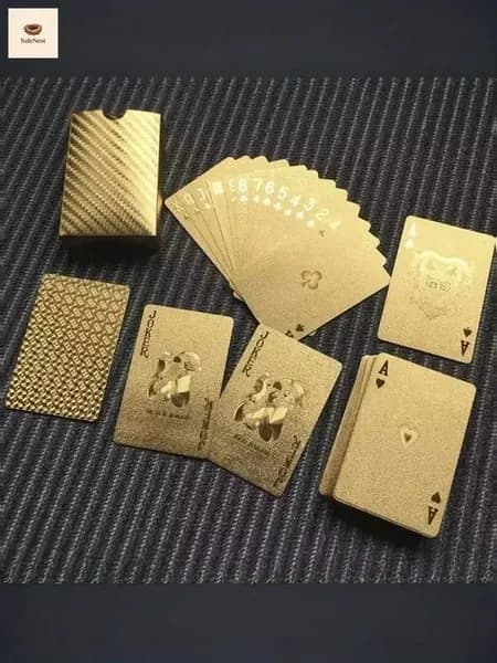 Карты Неоновые Игральные 54 Шт, / Подарочные Для Покера, Карточных Игр,водонепроница