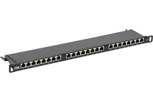 Патч-панель ITK PP24-D05UC06S-D05H 24 х RJ45 cat.6 19"