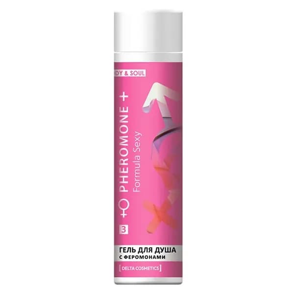 Гель для душа женский с феромонами Formula Sexy №3 (Delta parfum), 250 мл