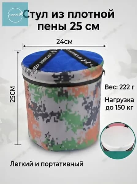 Садовый стул, 25х25х25 см, 1 шт