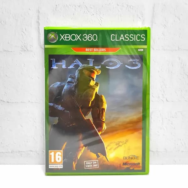 Halo 3 Английский язык Видеоигра на диске Xbox 360. Товар уцененный