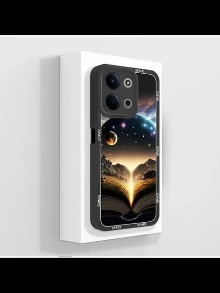 Чехол Redmi 15C (5G) TYB1177, космос и книга