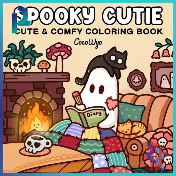 Cozy Friends (Vol 3):Детская книжка-раскраска / простой и понятный дизайн/ Darina