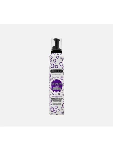 Мусс для укладки волос MORFOSE KERATIN HAIR MOUSSE PERFECT HOLD 200 мл
