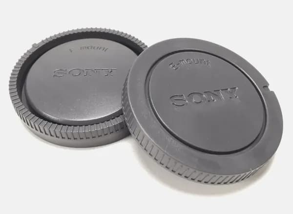 Задняя крышка объектива + камера Передняя крышка корпуса для камеры Sony E Mount NEX A7 A7REX A7 A7R Camera