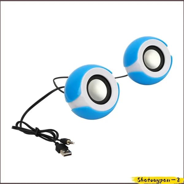 USB колонки с чистым звуком, легкие и портативные, для дома и офиса