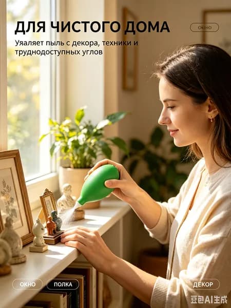 Груша для сдувания пыли и грязи для слуховых аппаратов, для очистки фотоаппаратов, для линз и оптики, для флорариумов. Груша для продувания ушных вкладышей. Воздуходувка