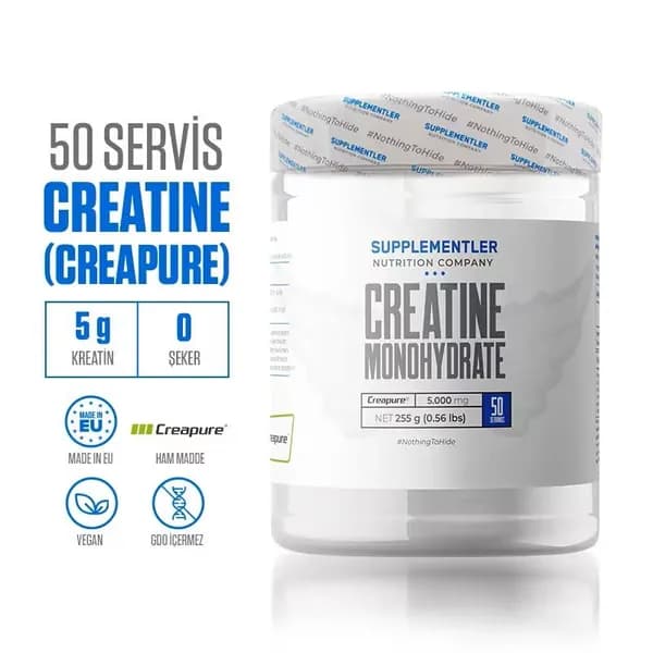 Supplementler Creatine (Creapure) 255 Gr КРЕАТИН