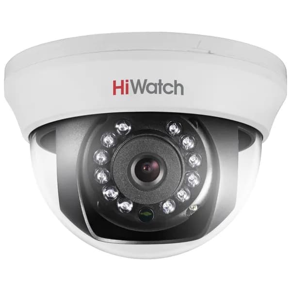 Камера видеонаблюдения Hiwatch 2 Мп внутренняя HD-TVI h DS-T201(B) (2.8mm)