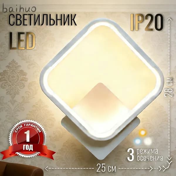 Настенный светильник, LED