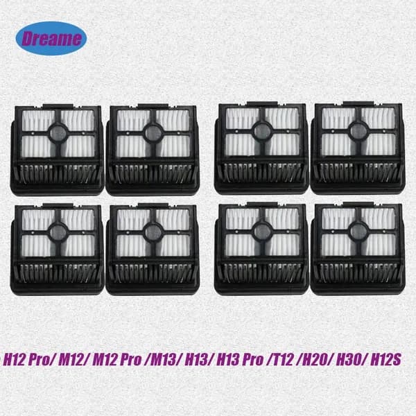Подходит для Dreame H12Pro M12 M12Pro M13 H13 H13Pro T12 H20 H30 H12S H12 HHR25B HHR25D HHR27C, двойной фильтр для мытья полов, запасные части
