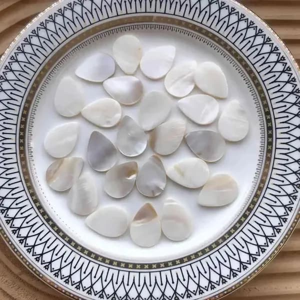 25 шт. мозаичная плитка из перламутра, натуральные кусочки ракушки для украшения дома, материалов для рукоделия и хобби