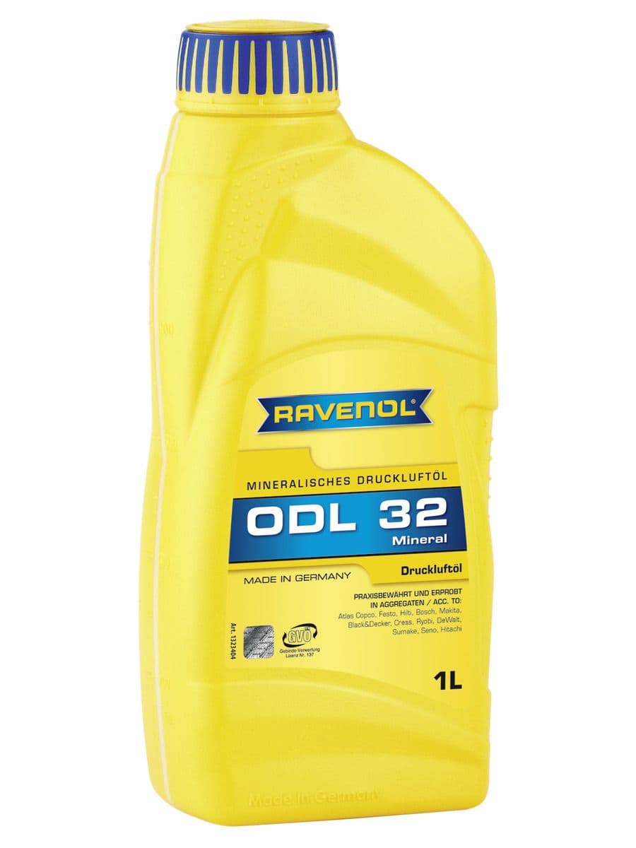 Лубрикаторное масло RAVENOL ODL 32, 1 литр