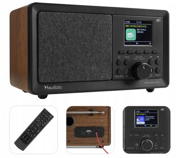 Многофункциональное цифровое радио Audizio Padova DAB+ FM