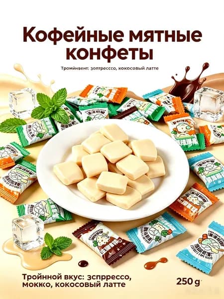 Сахар Кокосовый 250г. 1шт.