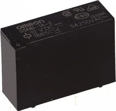 Реле OMRON G5NB-1A-E DC12 Реле: электромагнитное SPST-NO Uобмотки: 12ВDC 5A/250ВAC 1шт