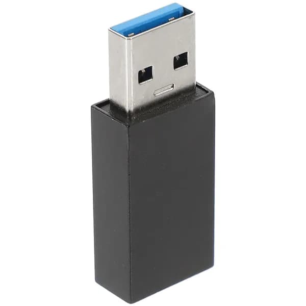 Черный адаптер для блокировки синхронизации данных USB, блокатор для изменения пола, зарядка 4X1.5X0.7CM
